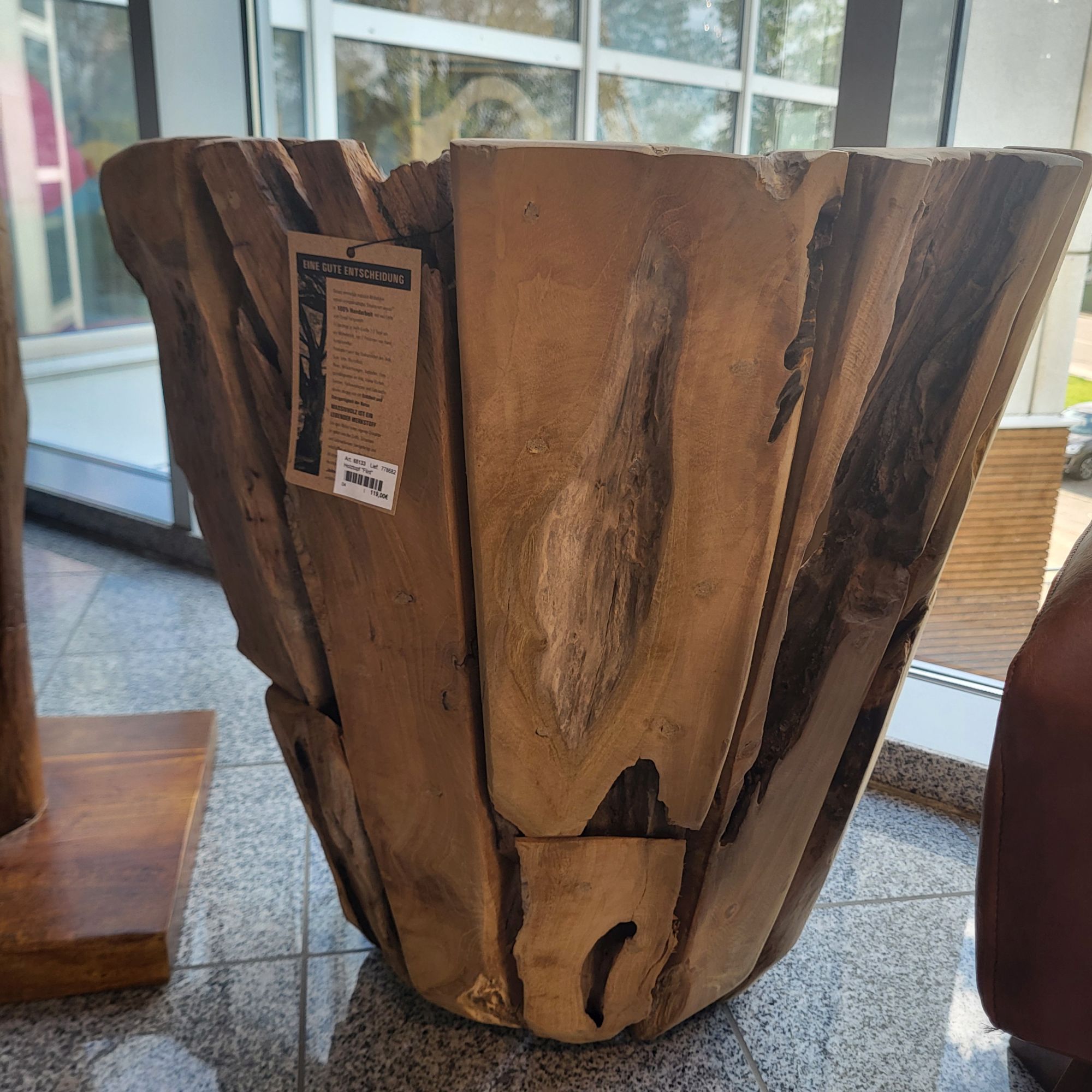 Holztopf "Flint" 